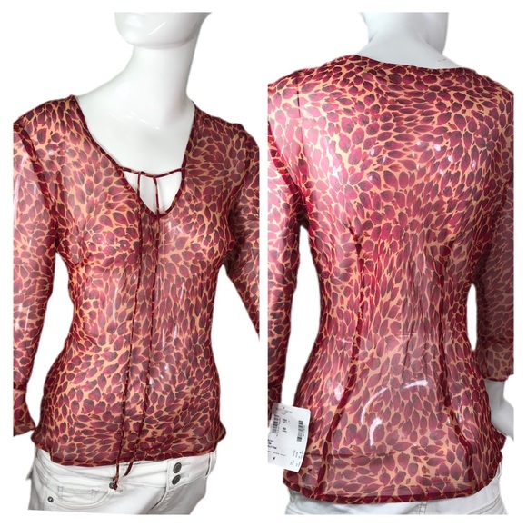 Alice & Trixie Tops - Alice & Trixie New York ❤NEW❤ Medium (M) Silk Tie Neck Blouse